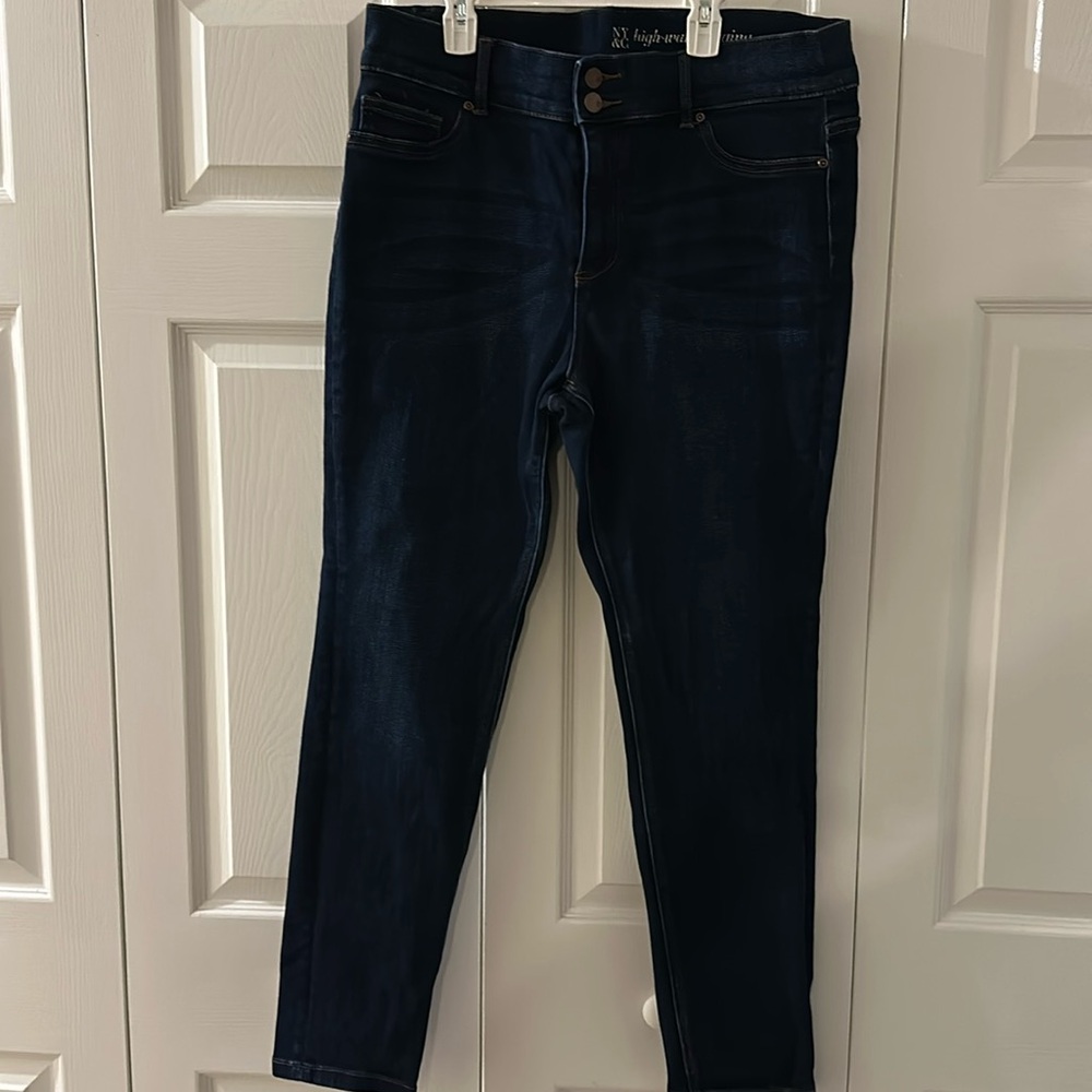 High waist skinny